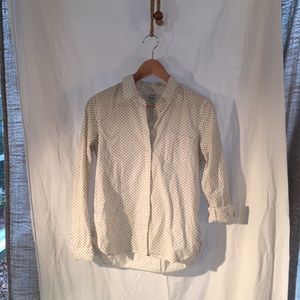 Madewell buttton down shirt w/ anchors